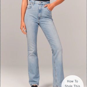 | Abercrombie & Fitch | Ultra High Rise Vintage Flare Jeans. Size 4R.